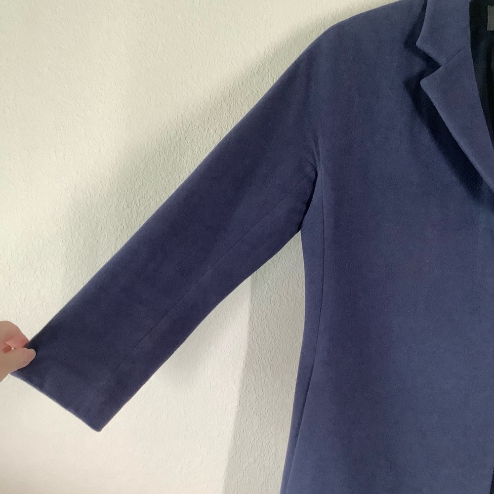 Vintage LAFAYETTE 148 Cashmere Blazer 12 Career Old Money Quiet Luxury NYC Made - Picture 5 of 12
